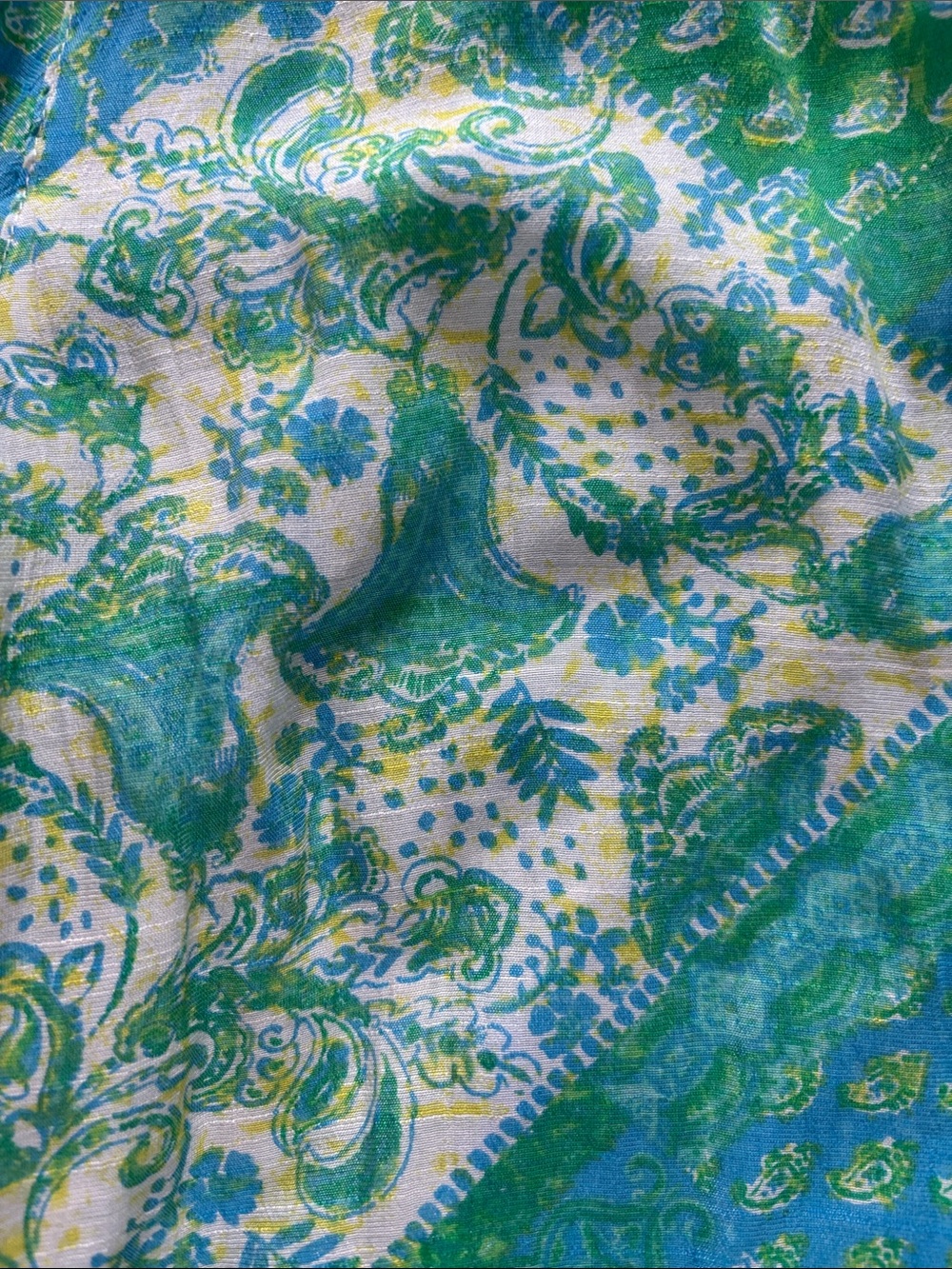 Ruby Rd Printed Button-Up Tunic Blouse - Picture 12 of 12